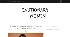 Desktop Screenshot of cautwomen.com