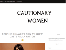 Tablet Screenshot of cautwomen.com